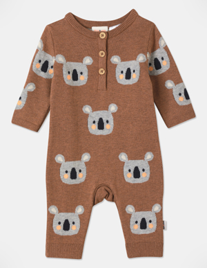 Store Delivery Wk: S25
Item Description: JACK & MILLY JMNW24100-CW2 NB 'BILLIE' DOUBLE KNIT JACQUARD COVERALL - KOALA/ CHOCOLATE MARLE / BROWN
Colour: BROWN
Image Type: Online & *EDITED Hi-Res