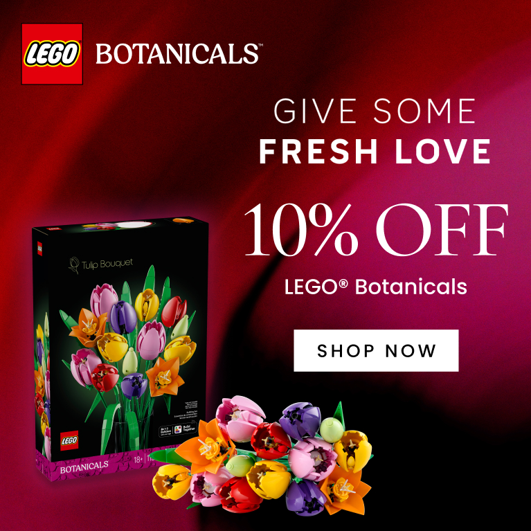 Lego Botanicals. Give Some Fresh Love, 10% Off Lego Botanicals. Click here to shop now.