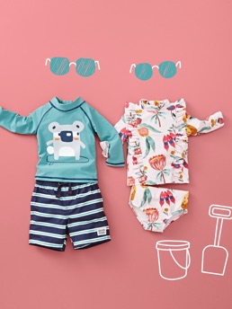 myer baby swimwear