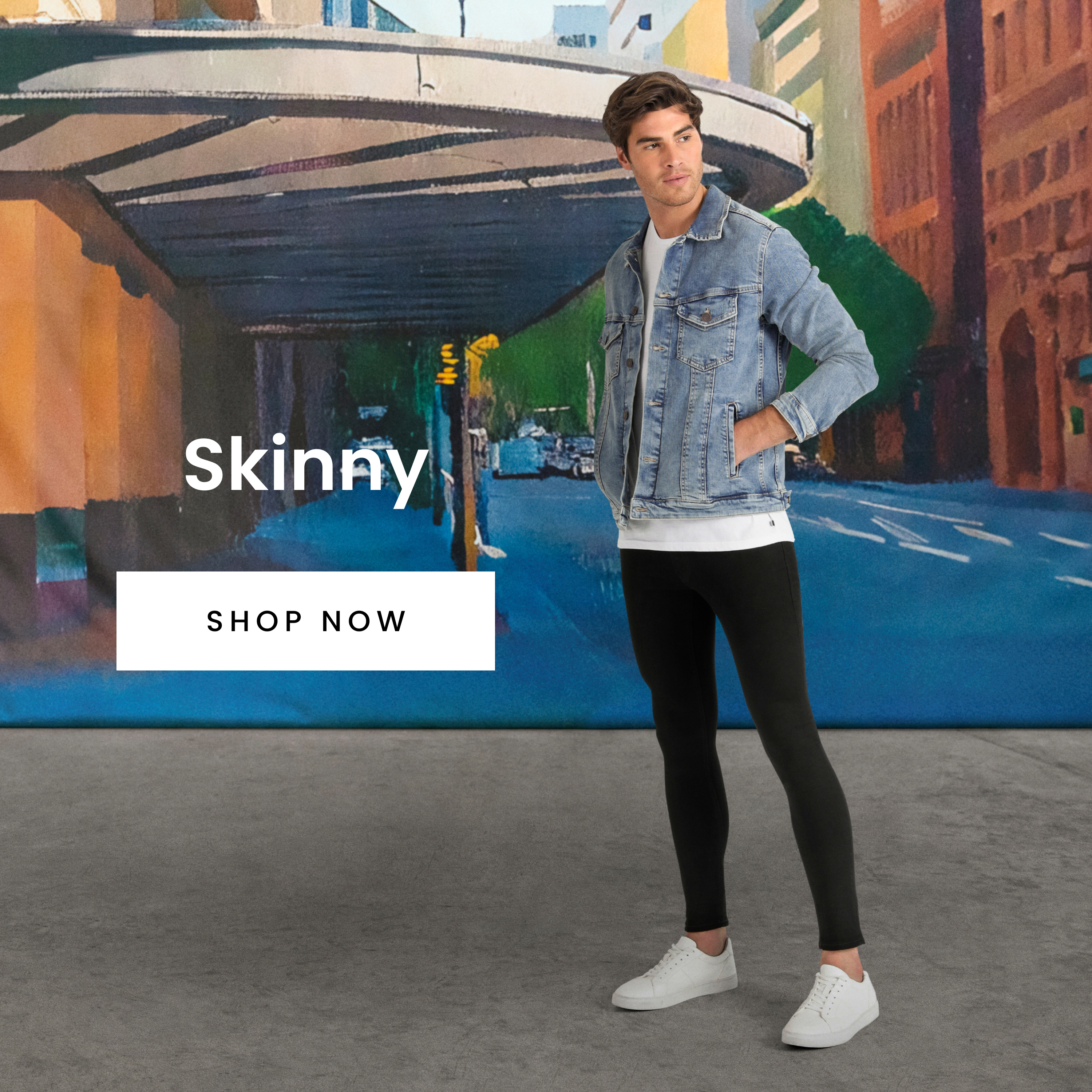 Men's skinny jeans. Shop now.