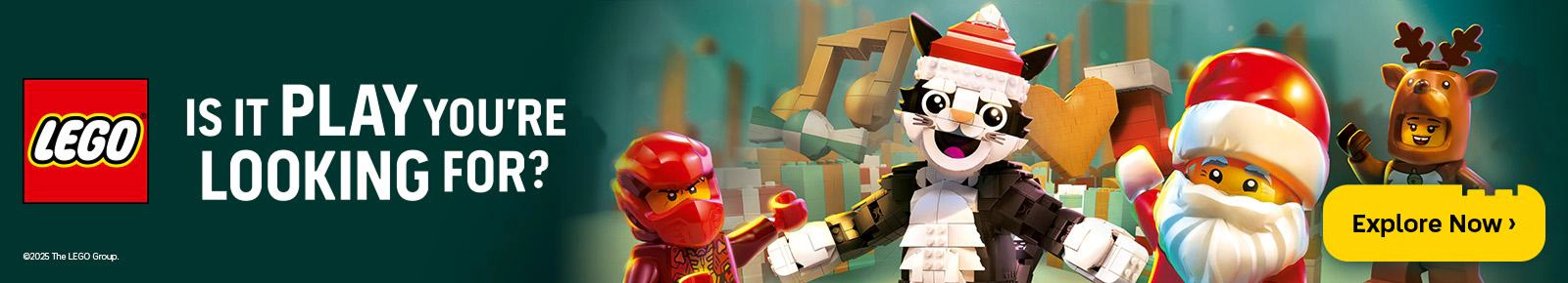 Is it play you're looking for? Explore LEGO now