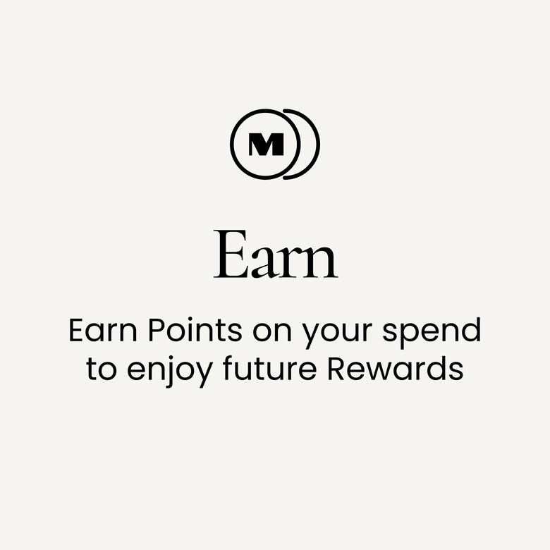 Earn Points on your spend to enjoy future Rewards