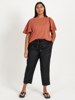 myer plus size tops