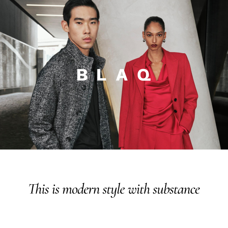 This is modern style with substance.