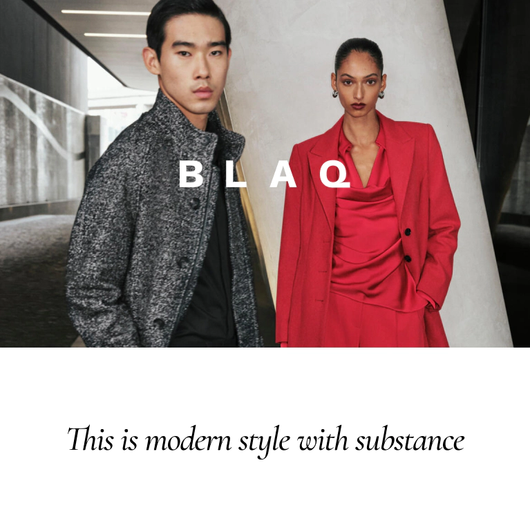 This is modern style with substance.