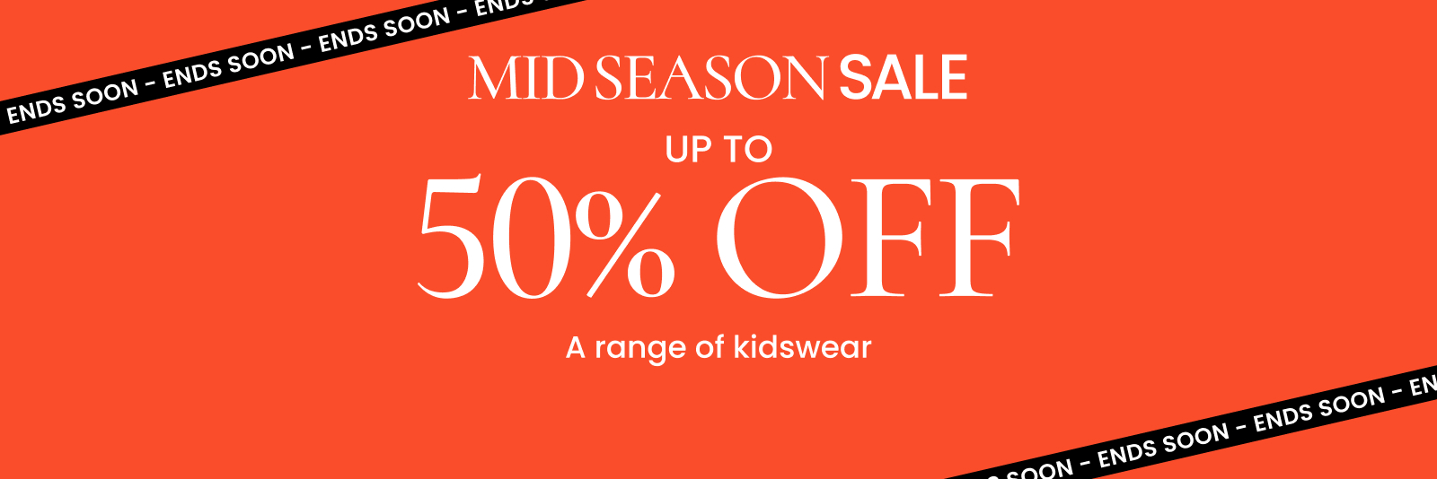 Mid Season Sale. Shop all kids' sale. Shop now.
