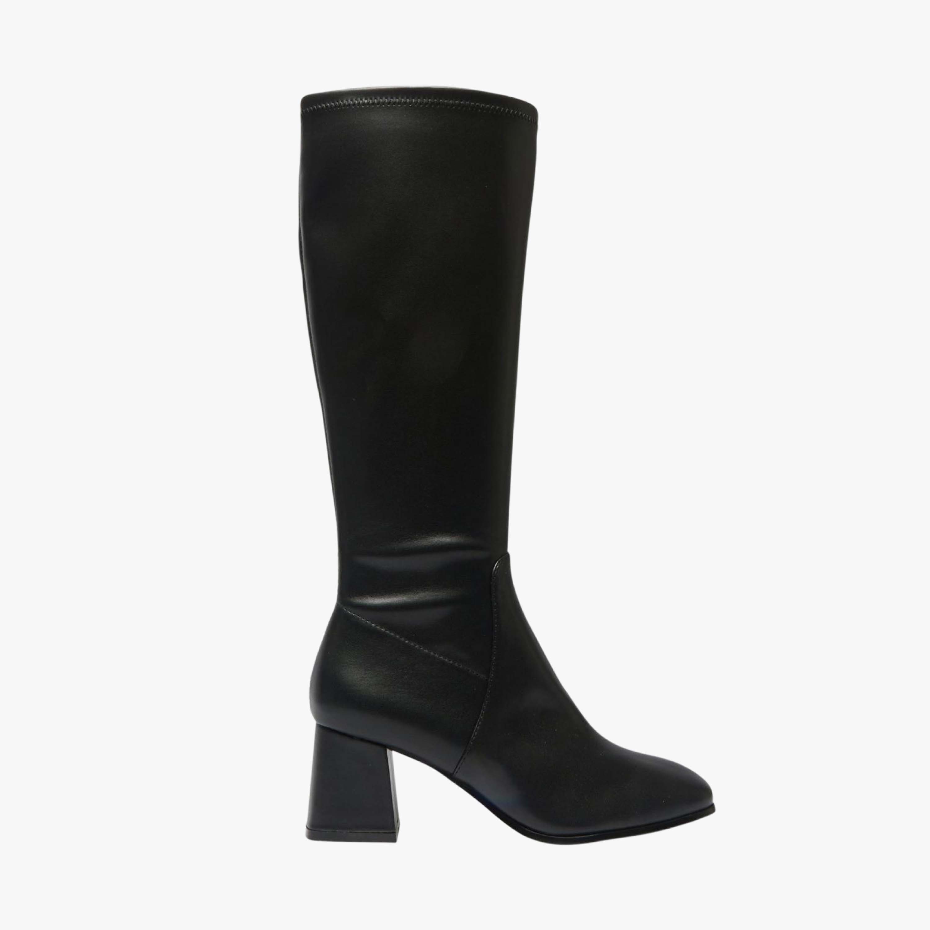 Click here to shop the Sandler Heritage Knee Boots in Black Stretch