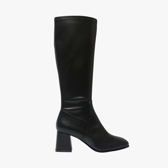 Click here to shop the Sandler Heritage Knee Boots in Black Stretch