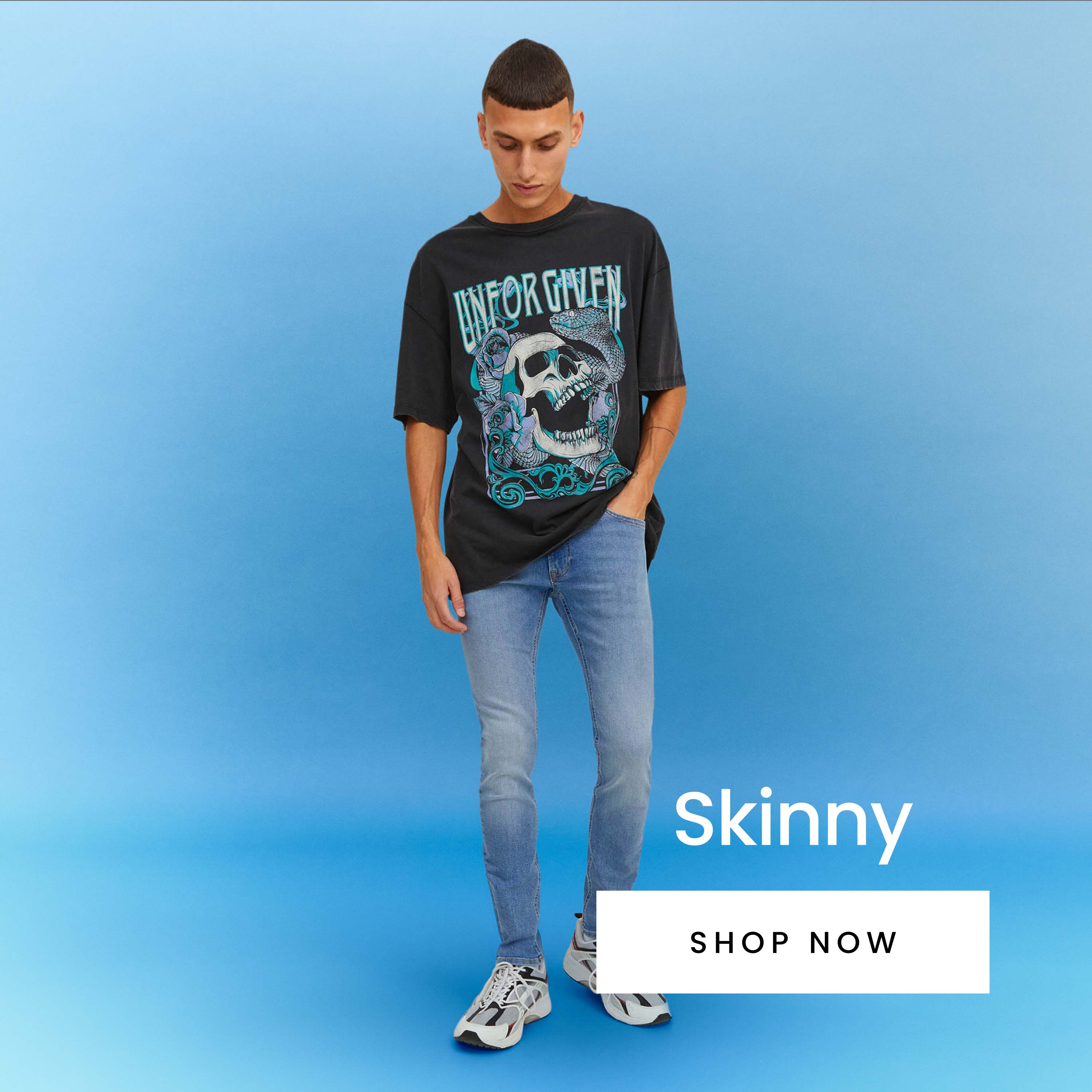 Men's skinny jeans. Shop now.