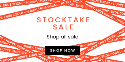 Shop the stocktake sale. Click here to shop now.