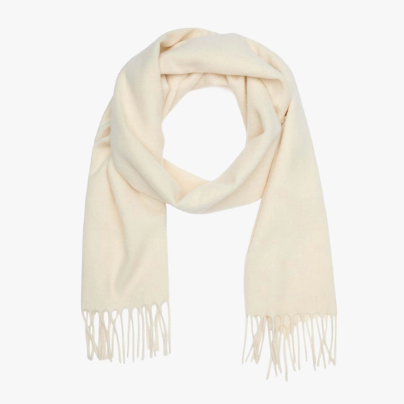 Click here to shop the Seed Heritage Super Soft Wool Scarf in Coconut Cream