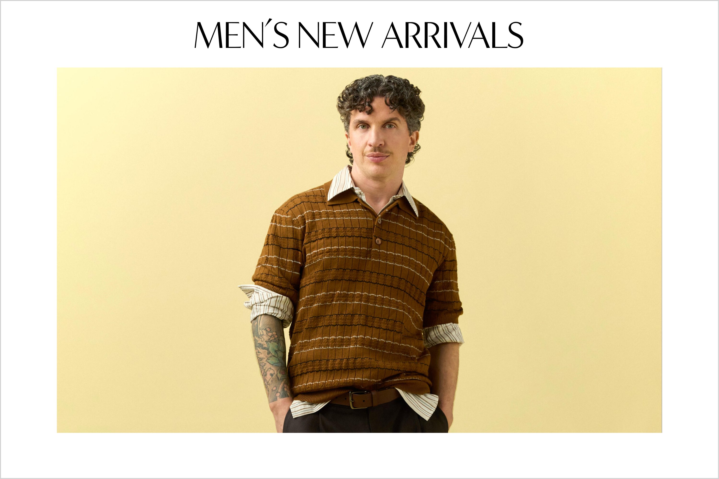 Shop mens new arrivals now.