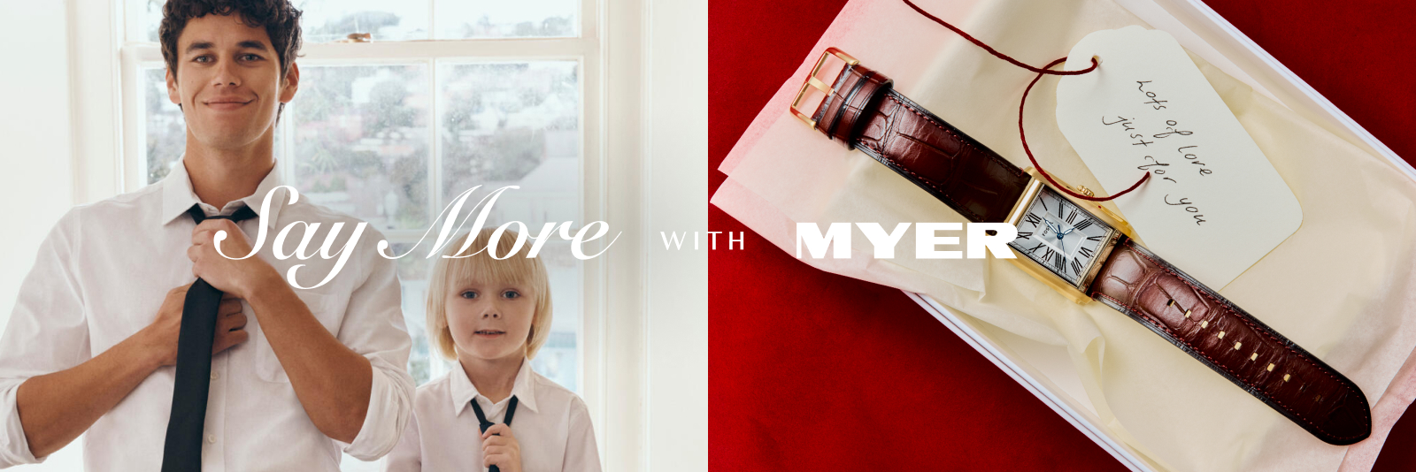 Say More With Myer. Gifts For Her, Him & Kids'