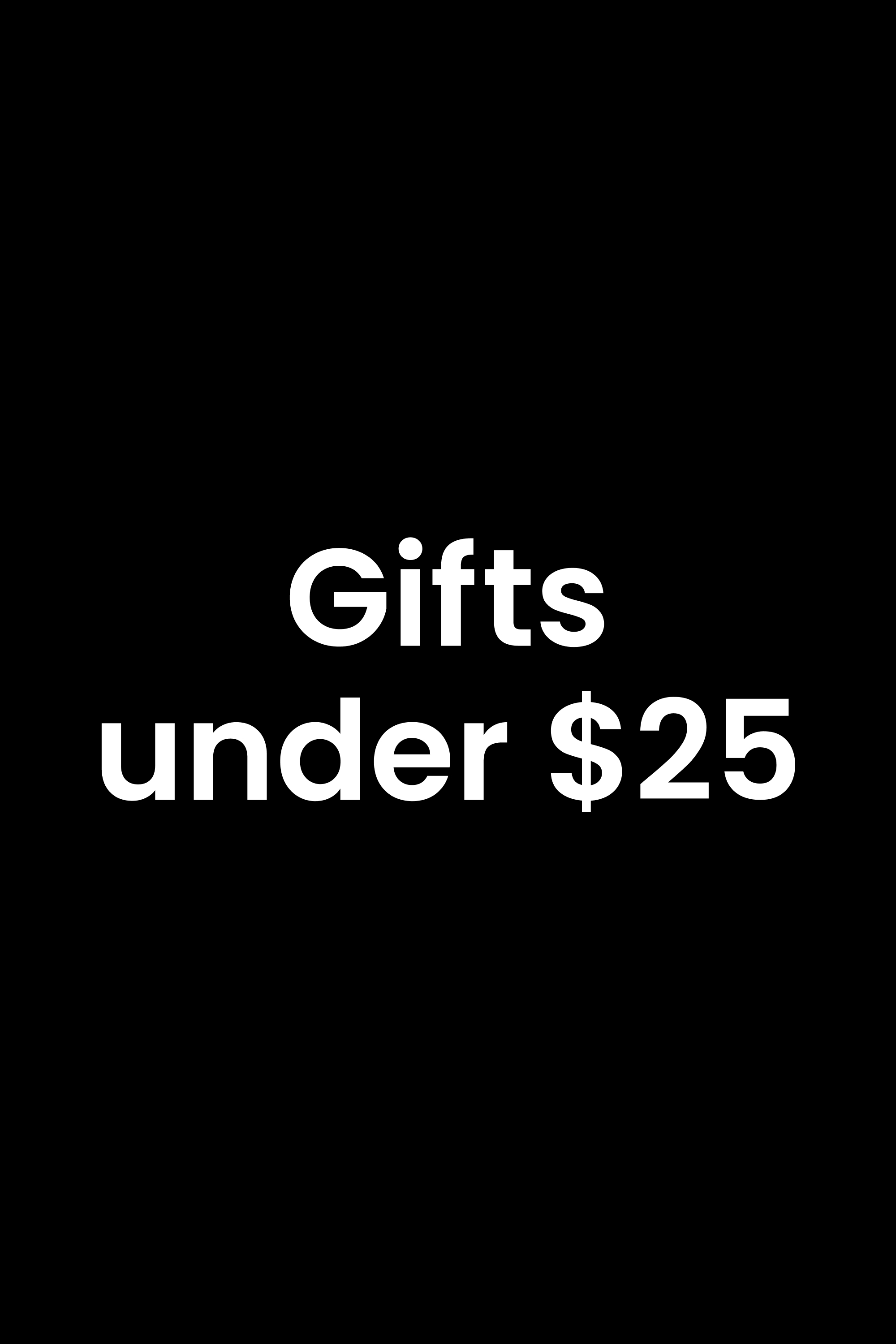 Gifts Under $25