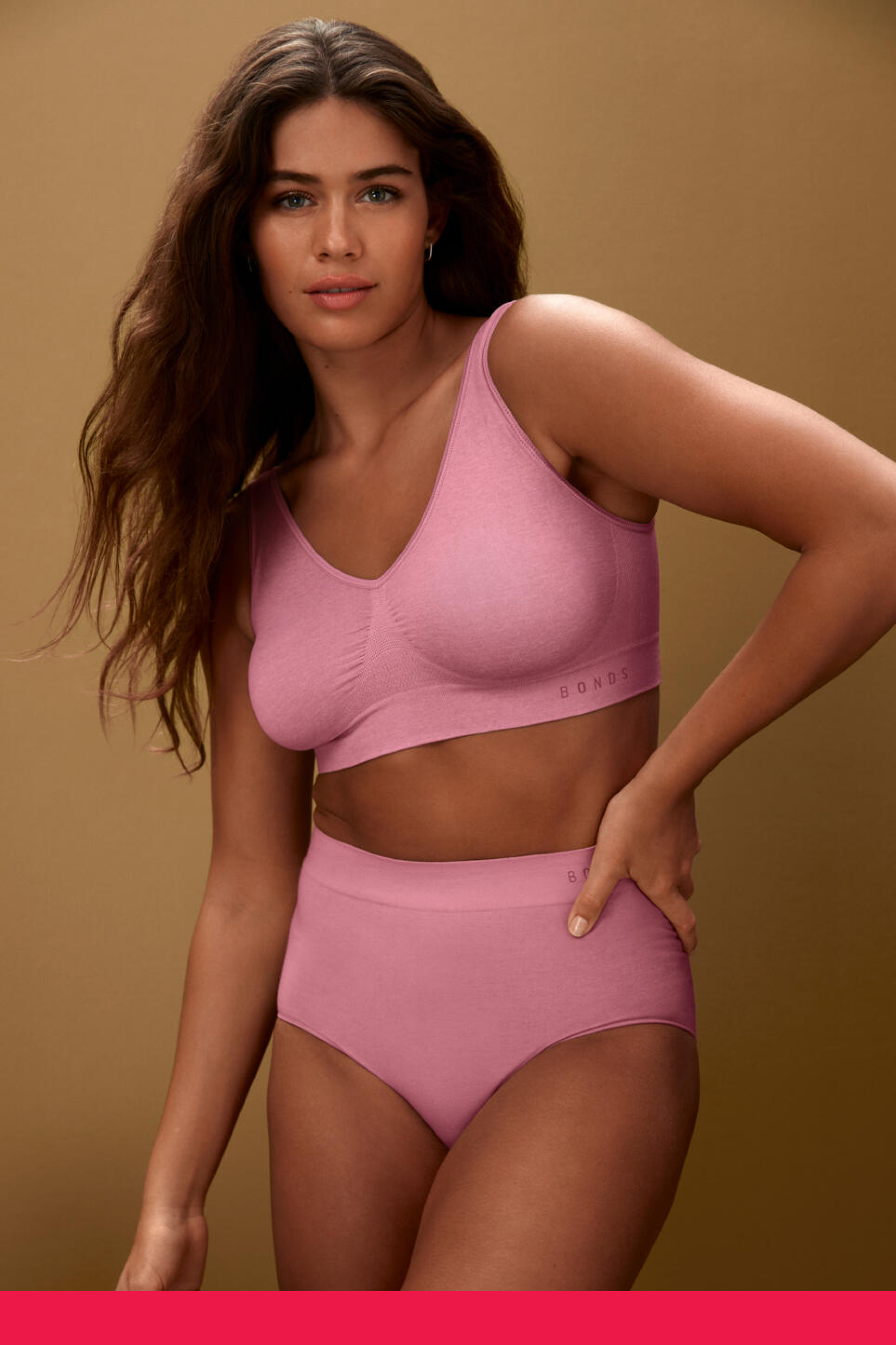 Calvin Klein Minimalist Micro With Lace Unlined Demi Bra In Pink