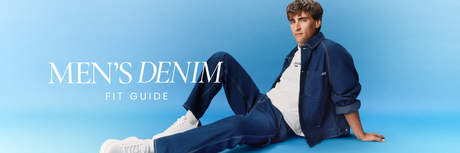 Men's denim fit guide