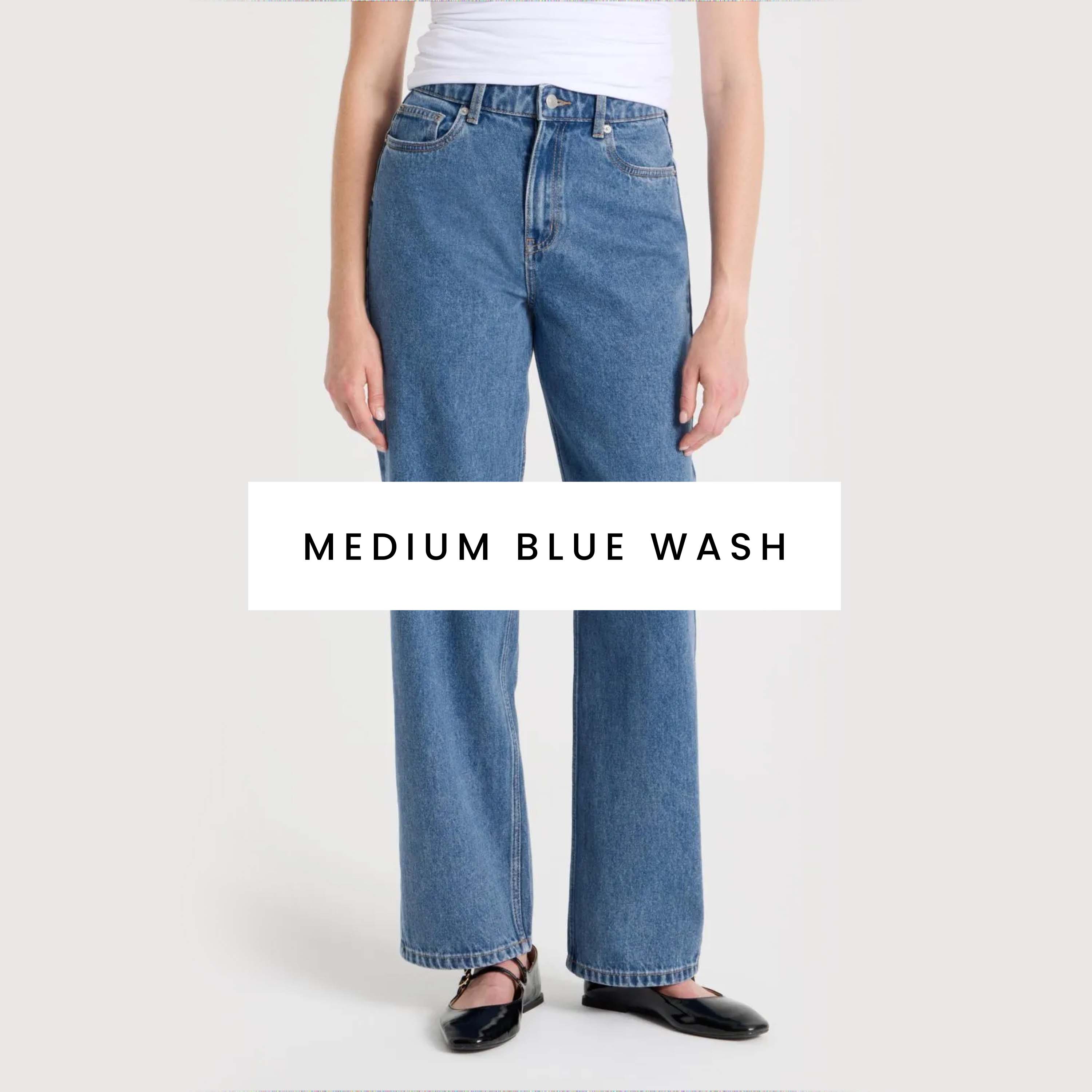 Shop Black Wash Jeans now