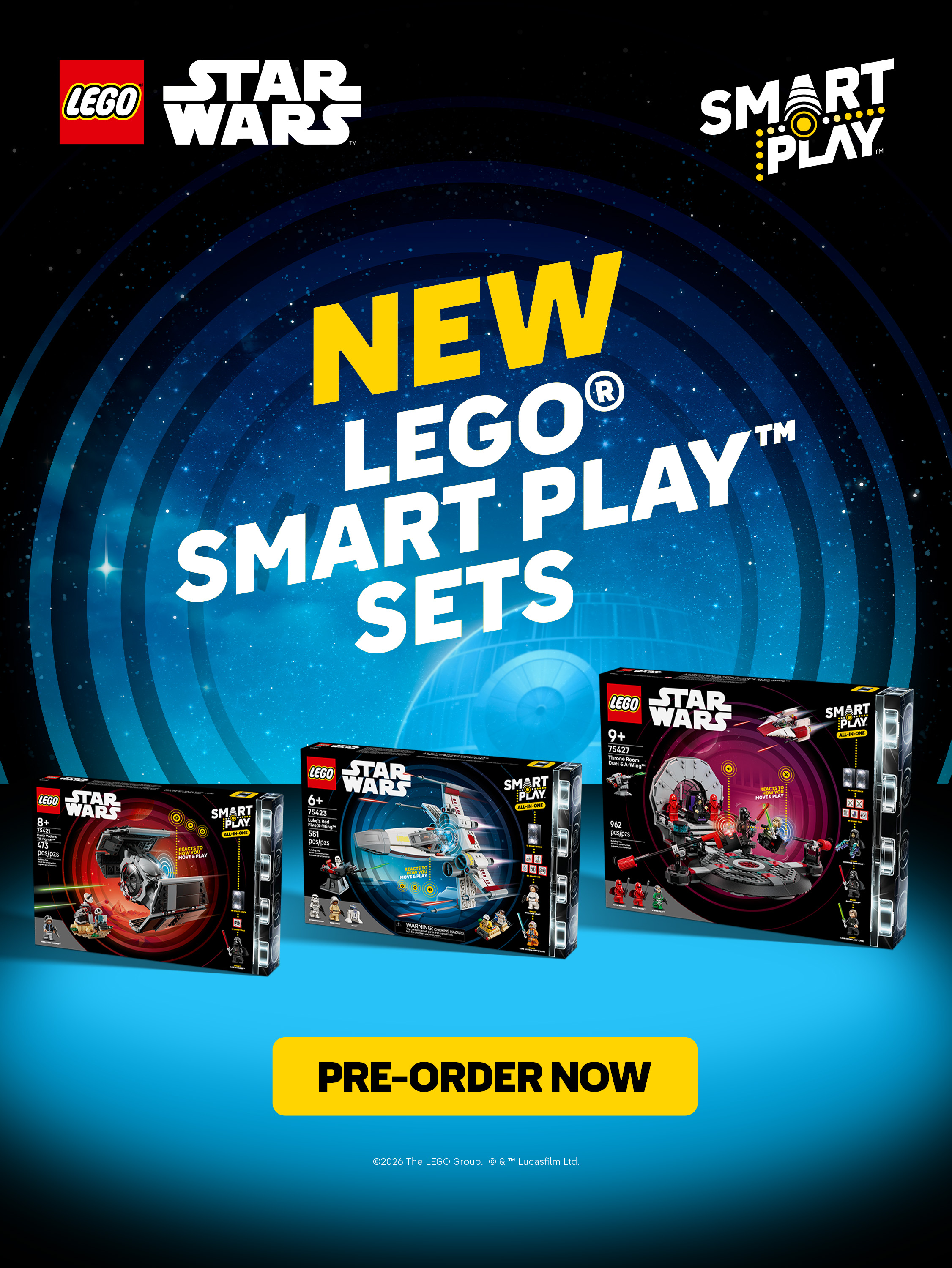 LEGO® SMART Play™ sets. Click here to pre-order now.