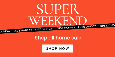 Click here to shop the home super weekend sale, ends Monday.