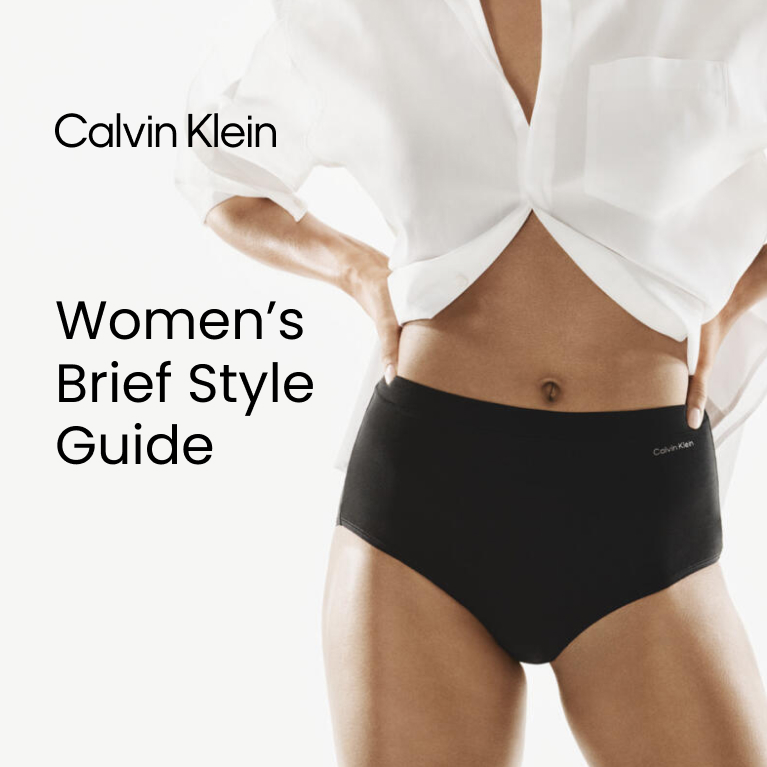 Calvin Klein
Women's Brief Style Guide