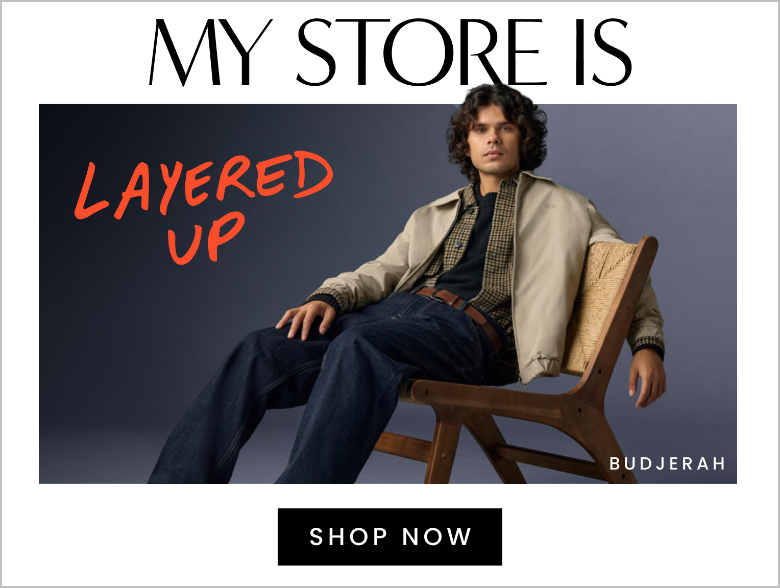 My store is layered up. Click here to shop now.