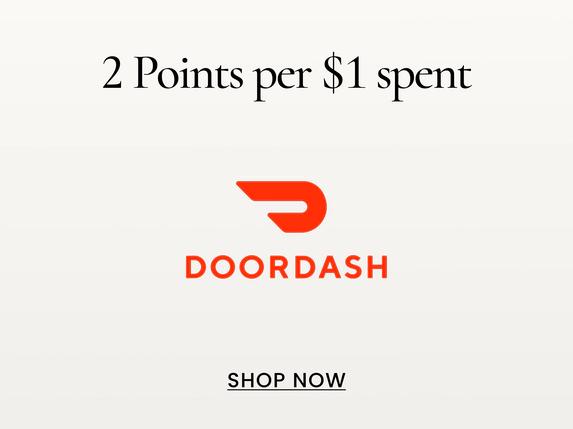 2 Points per $1 spent
SHOP NOW
