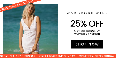 Women's Wardrobe Wins. Click here to shop now.
