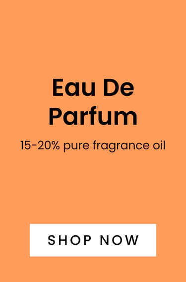 Eau De Parfum 15-20 % pure fragrance oil. Shop here.