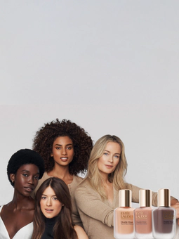 Introducing the NEW Double Wear. Now with 36-hour color-true wear. More buildable, breathable. Full shade range. One made for you.