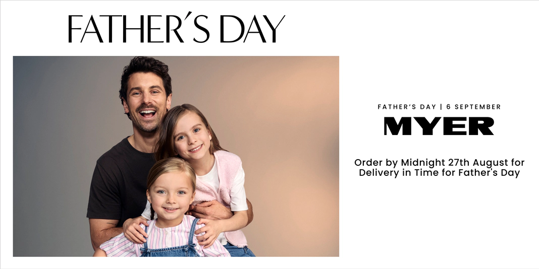 Order by Midnight 27th August for Delivery in Time for Father's Day 6 September. Click here to Shop now.