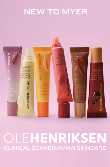 New to Myer, Ole Henriksen.