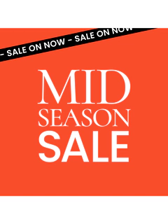 Mid season sale. Sale on now.