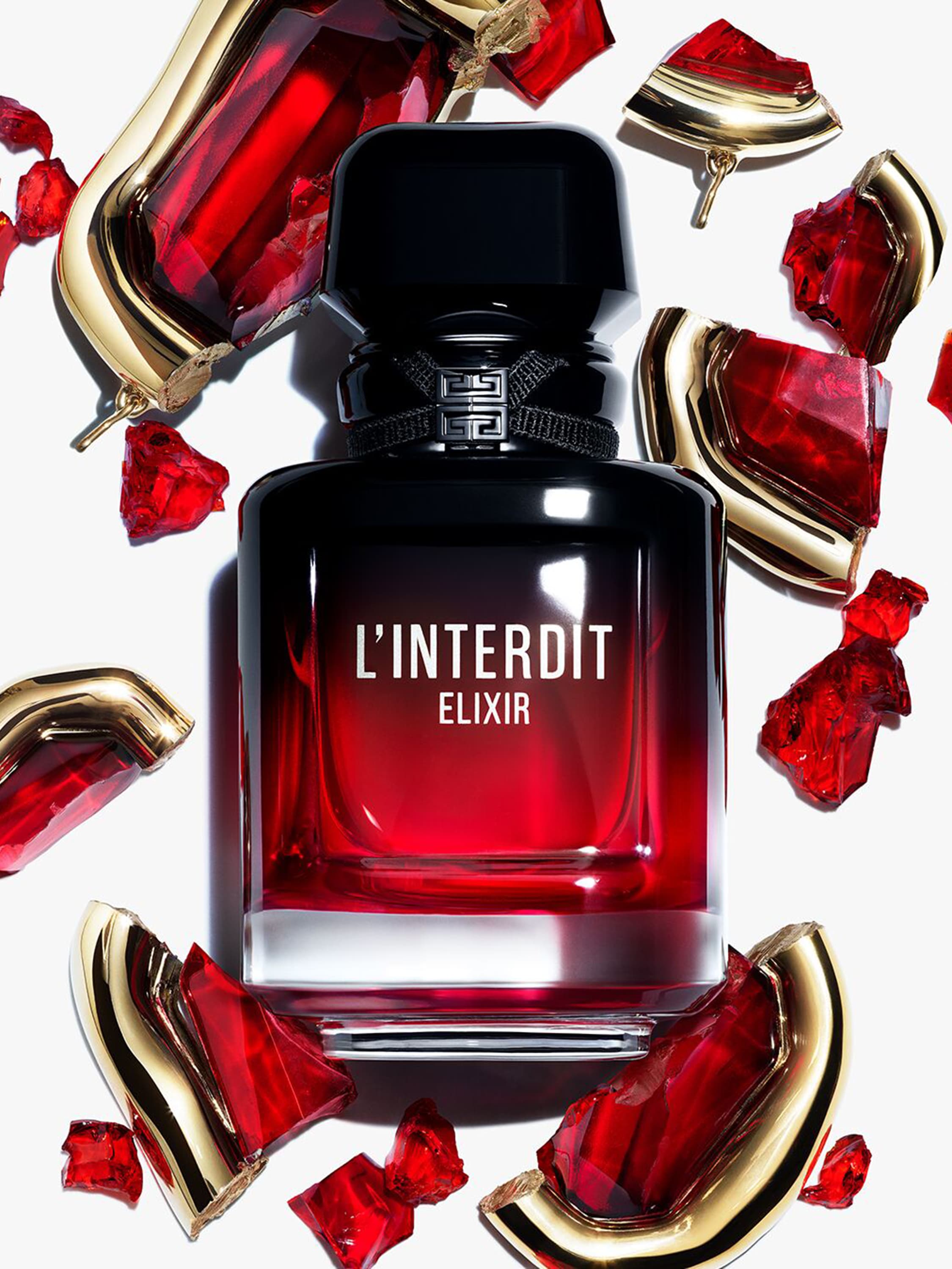 GIVENCHY BEAUTY	
More than a fragrance, L'Interdit Elixir evokes a precious talisman infused with power, created to unveil the magnetic strength within every woman.