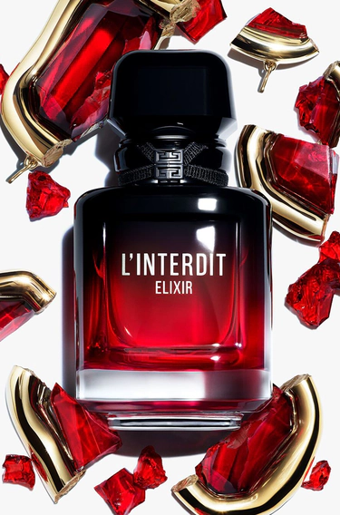 GIVENCHY BEAUTY
More than a fragrance, L'Interdit Elixir evokes a precious talisman infused with power, created to unveil the magnetic strength within every woman.