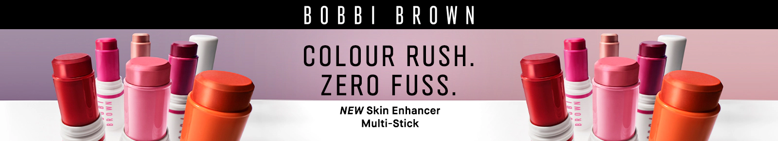 Bobbi Brown Colour rush. Zero fuss.New Skin Enhancer Multi‑Stick