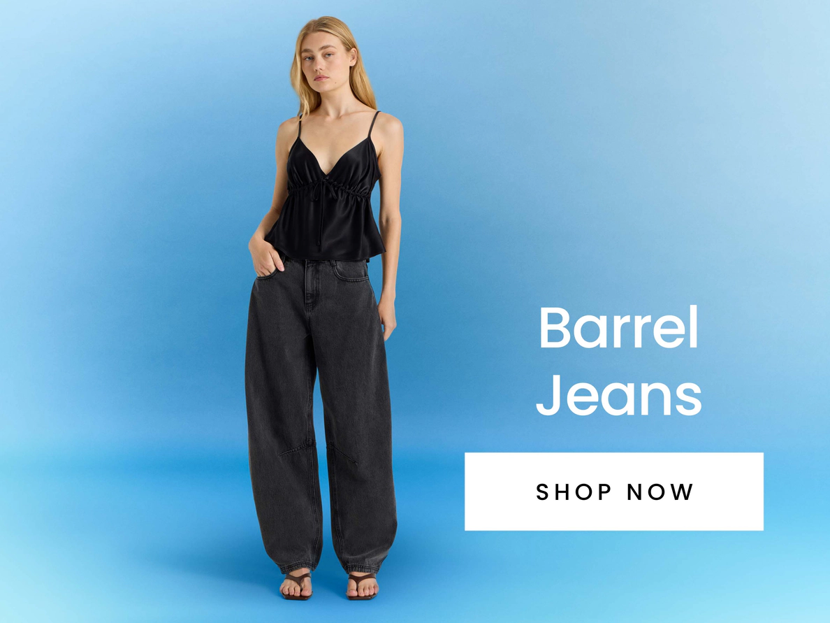 Women's curve denim jeans. Shop now.