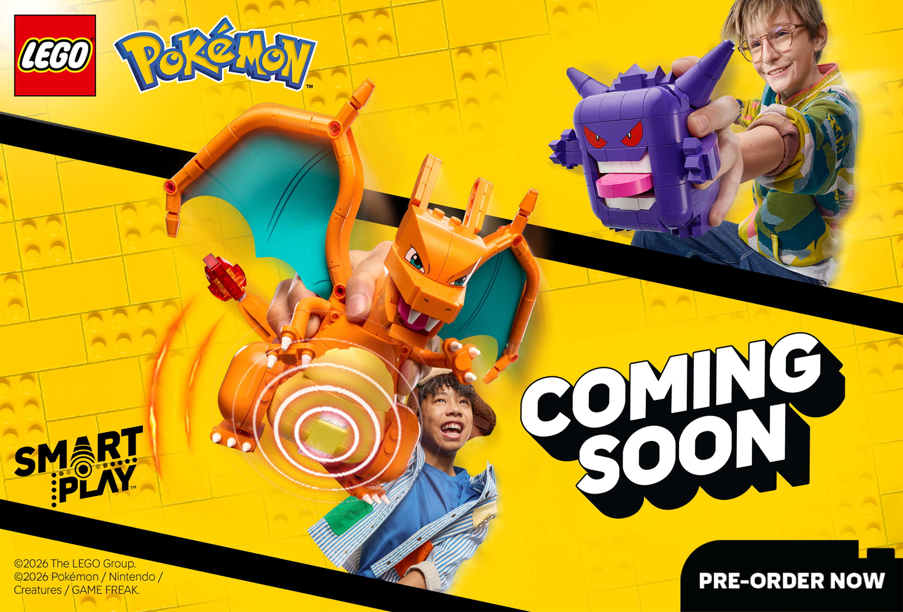 Lego Pokemon Smart Play coming soon. Click here to pre order now.