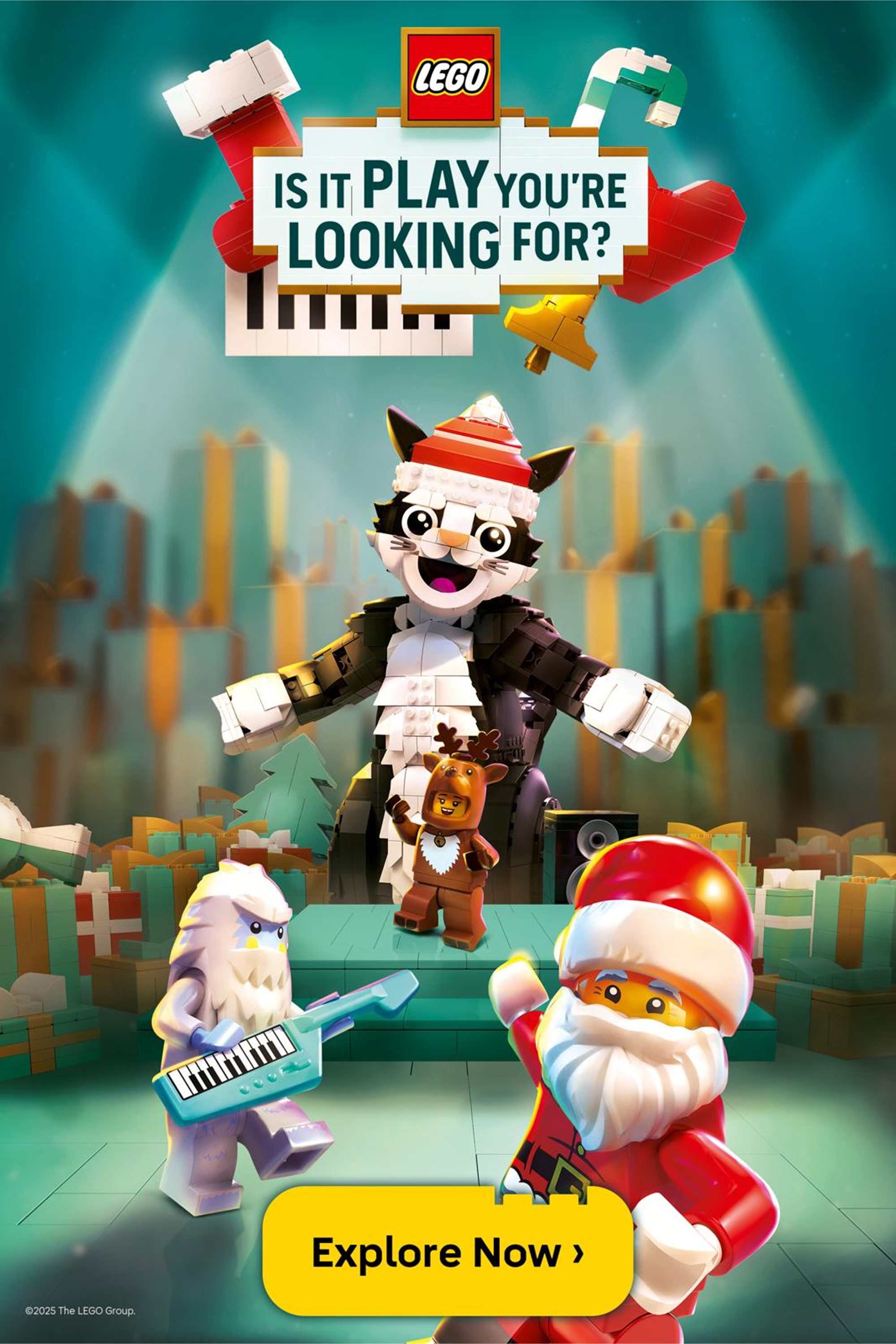 Is it play you're looking for? Explore Lego now