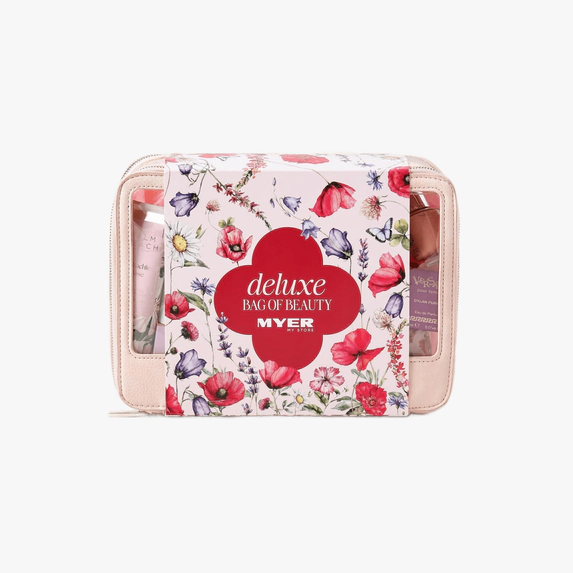 Click here to shop the Myer Mother’s Day Deluxe Bag Of Beauty