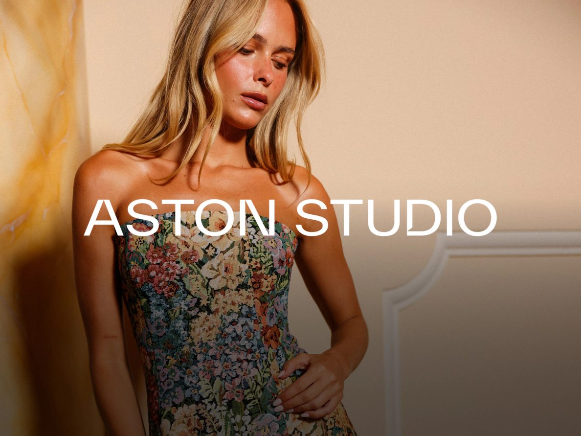 Aston Studio. Shop Now.
