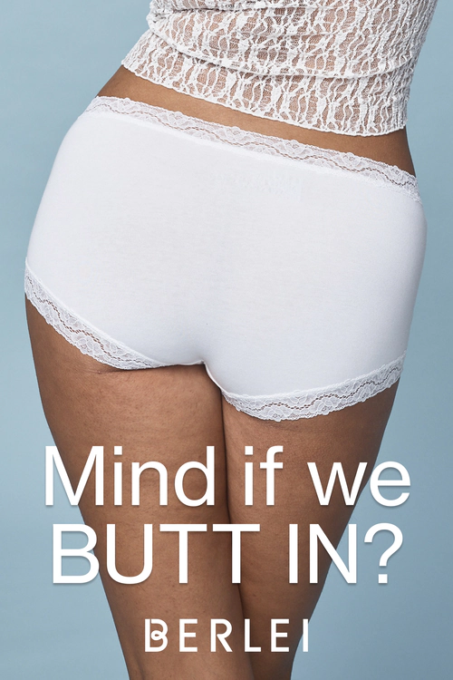 Mind if we butt in?
Briefs by Berlie, Shop now