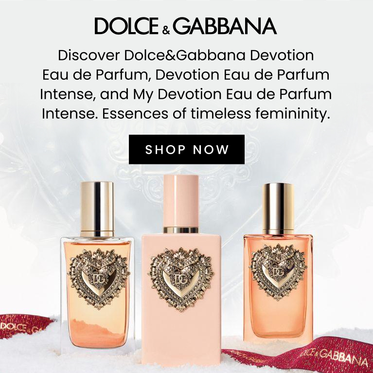 Discover Dolce&Gabbana Devotion Eau de Parfum, Devotion Eau de Parfum Intense, and My Devotion Eau de Parfum Intense. Essences of timeless femininity. Click here to shop now.