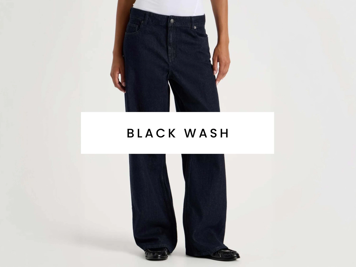 Shop Black Wash Jeans now
