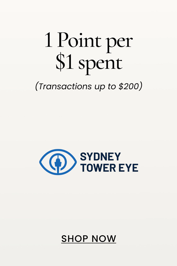 1 Point per $1 spent
(Transactions up to $200)
SHOP NOW