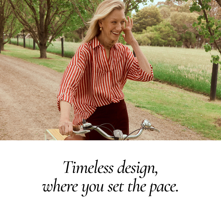 Timeless design, where you set the pace.