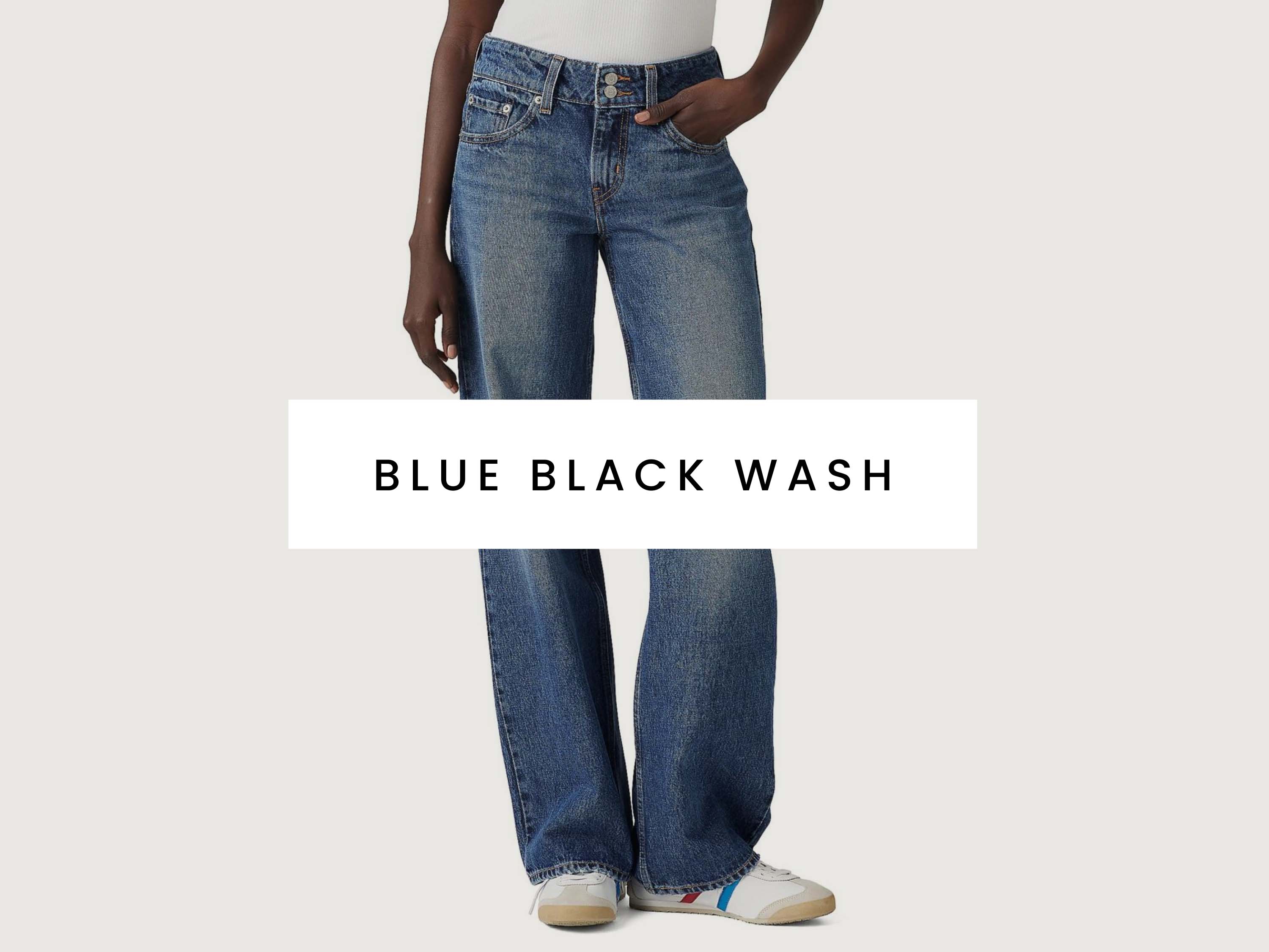 Shop Black Wash Jeans now