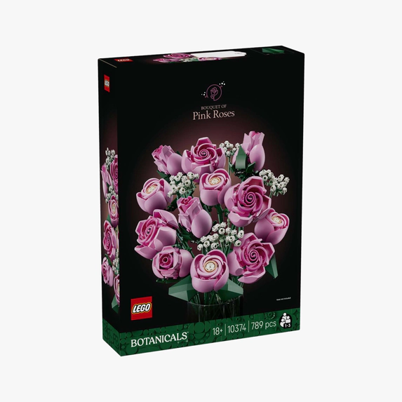 Click here to shop the LEGO® Botanicals Bouquet Of Pink Roses