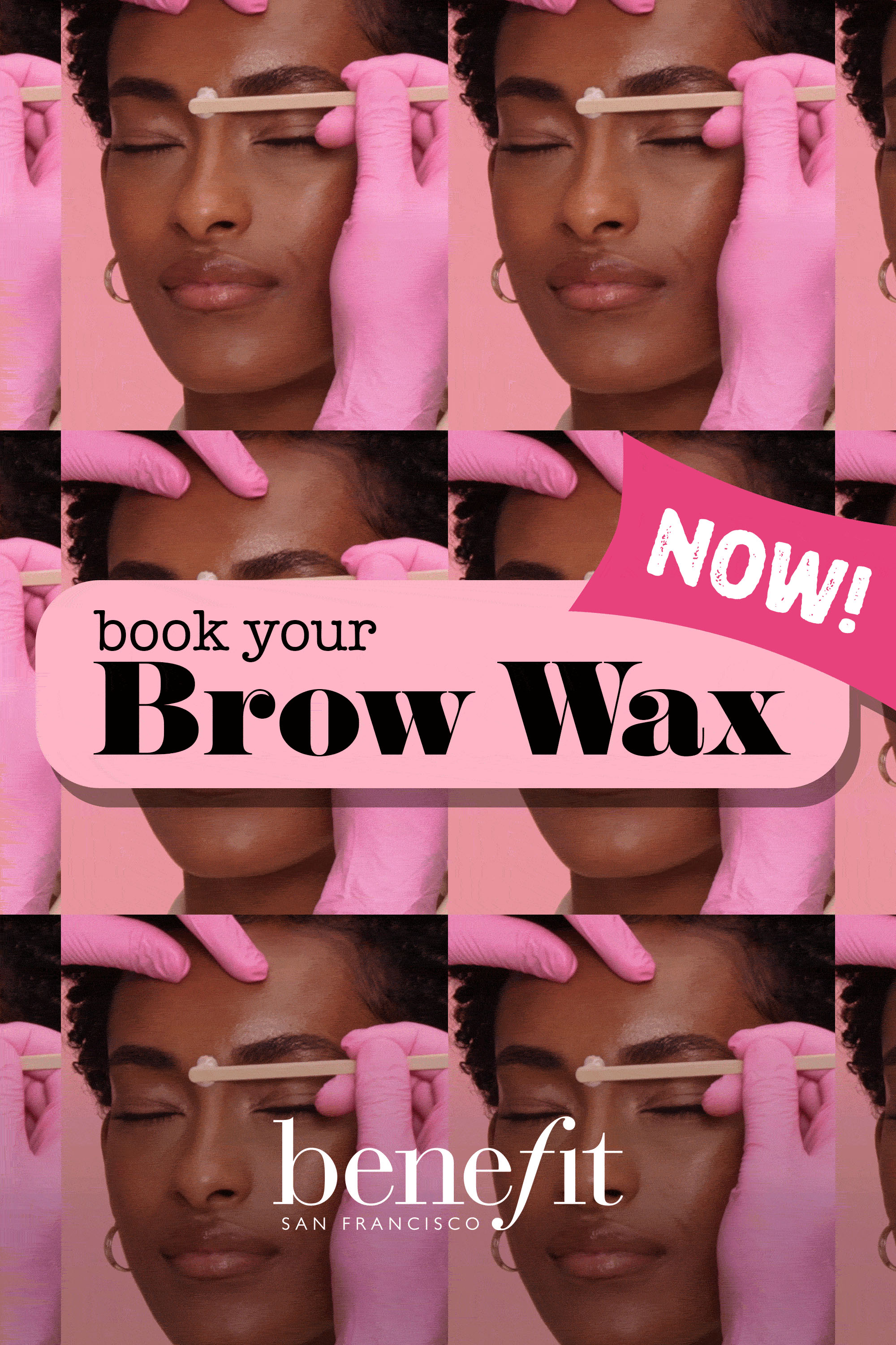 Book your Benefit brow wax at Myer now!