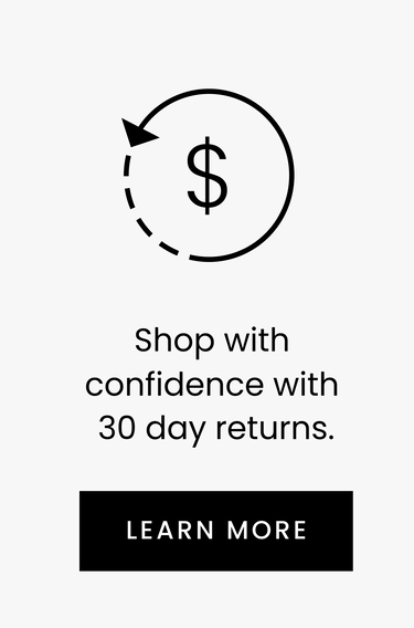 Shop with confidence with 30 day returns. Click here to learn more.
