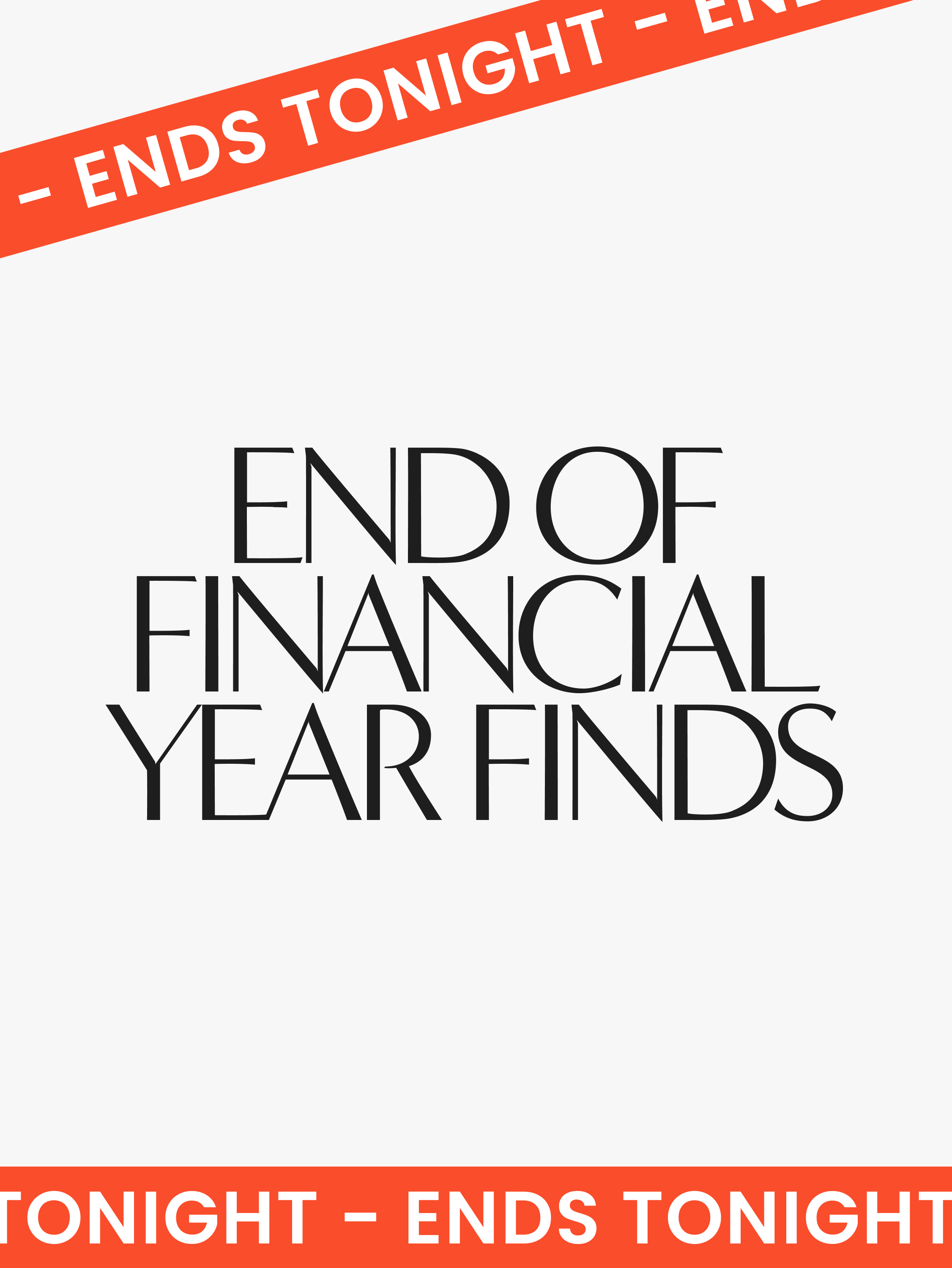 EOFY ends tonight